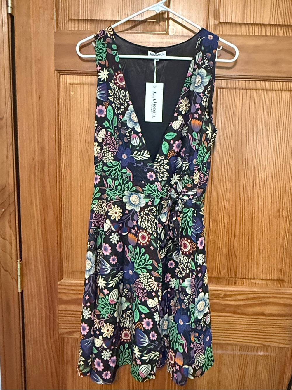 Floral Wrap Dress